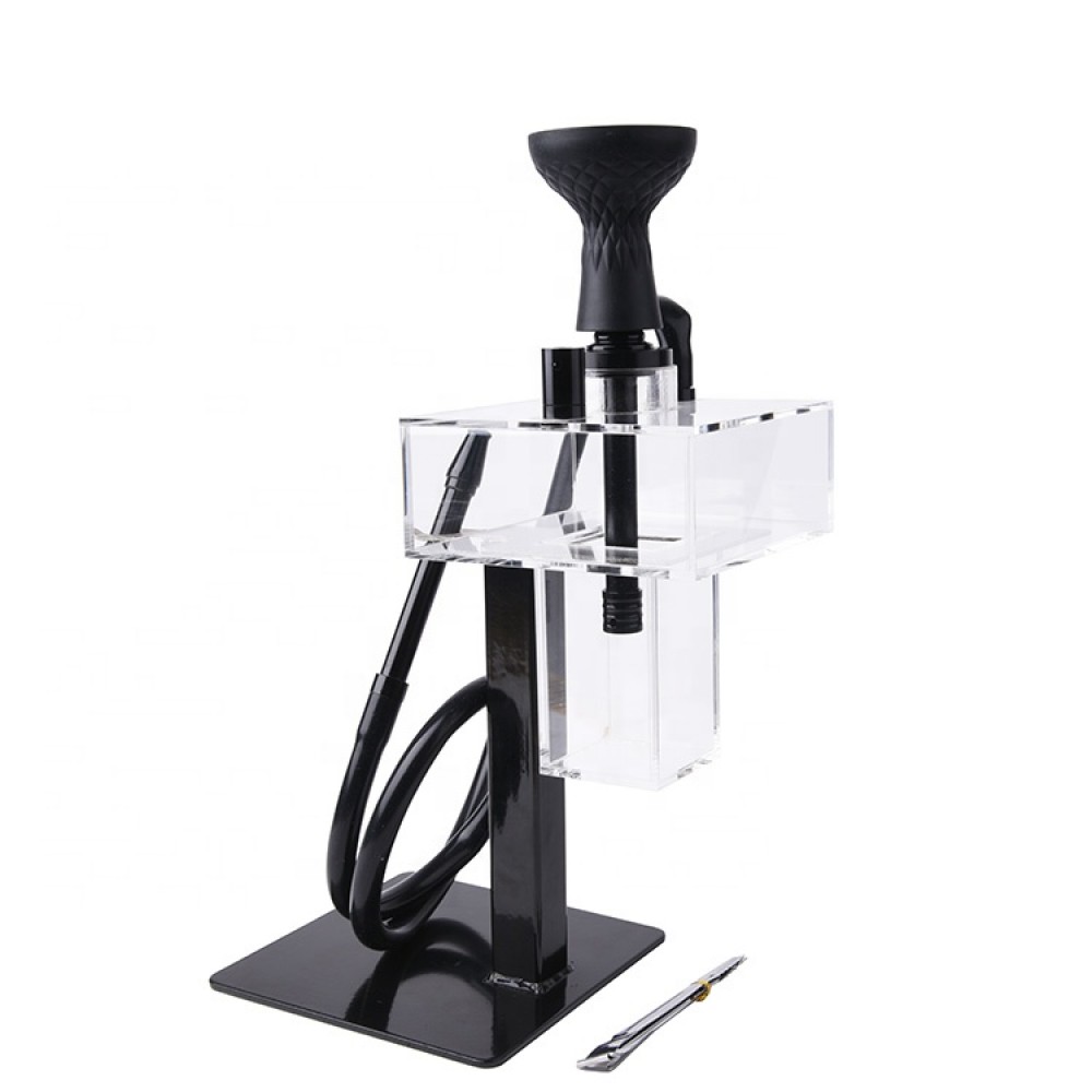 Buy New Generation Acrylic Hookah Online Metal Stand Unique Hookah